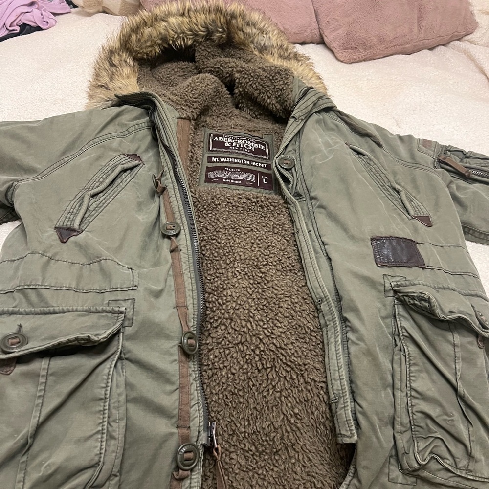 Men’s y2k parka Abercrombie and fitch  Mt Washington .super heavy
